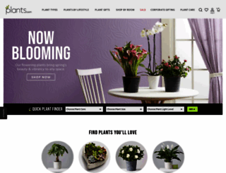 shop.plants.com screenshot