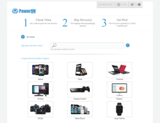 shop.poweron.com screenshot