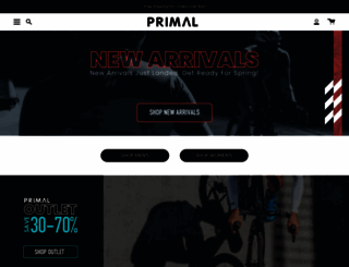shop.primalwear.com screenshot