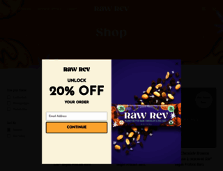shop.rawrev.com screenshot