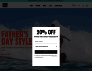 shop.reef.com screenshot