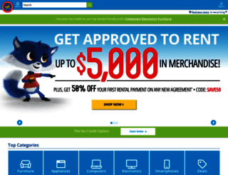 shop.rentacenter.com screenshot