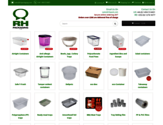 shop.rhpackaging.com screenshot