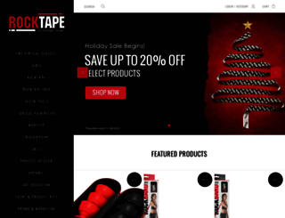 shop.rocktape.com screenshot