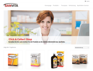 shop.sanvita.co.at screenshot