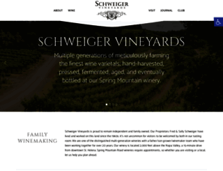 shop.schweigervineyards.com screenshot