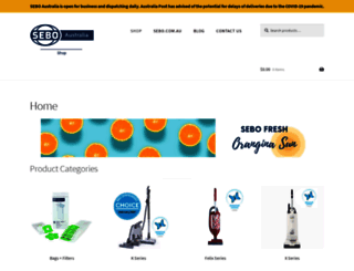 shop.sebo.com.au screenshot