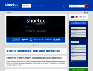shop.shortec.com screenshot
