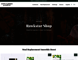 shop.simplegreensmoothies.com screenshot