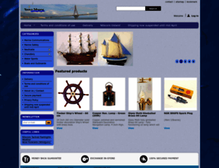 shop.sirius-marine.com screenshot