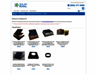 shop.solarroyal.com screenshot