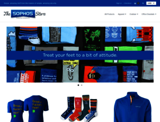 shop.sophos.com screenshot