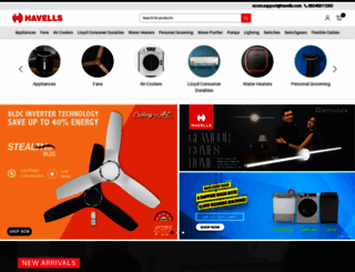shop.standardelectricals.com screenshot