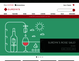 shop.surdyks.com screenshot