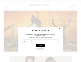 shop.tadashishoji.com screenshot