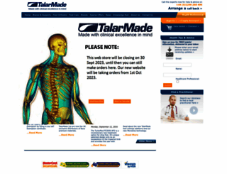 shop.talarmade.com screenshot