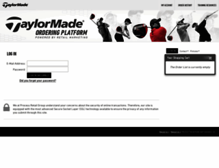 shop.taylormadegolf.com screenshot