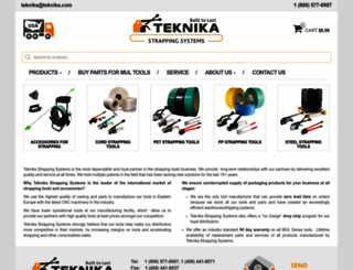 shop.teknika.com screenshot