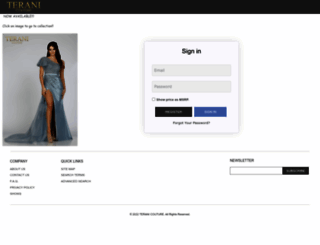 shop.teranicouture.com screenshot