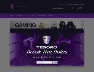 shop.tesorotec.com screenshot