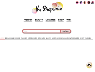shop.the-shopazine.de screenshot