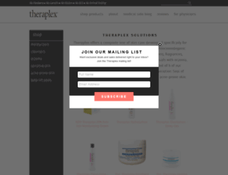 shop.theraplex.com screenshot