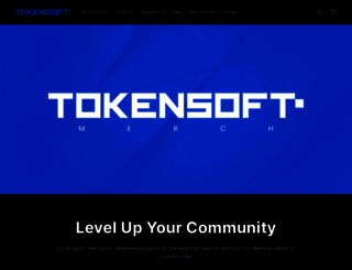 shop.tokensoft.io screenshot