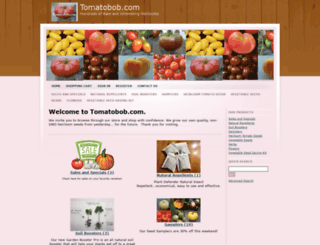shop.tomatobob.com screenshot