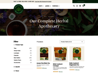 shop.traditionalmedicinals.com screenshot