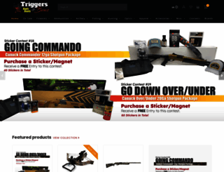 shop.triggersandbows.com screenshot