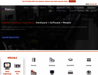 shop.trinware.com screenshot