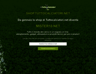 shop.tuttocalciatori.net screenshot