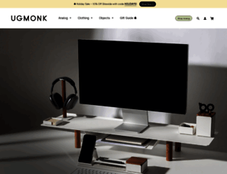 shop.ugmonk.com screenshot