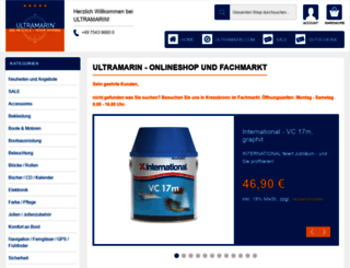 shop.ultramarin.com screenshot