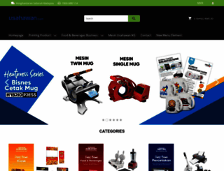 shop.usahawan.com screenshot