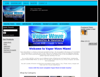 shop.vaporwavemiami.com screenshot