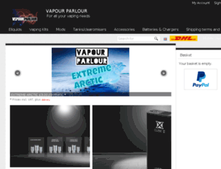 shop.vapourparlour.co.uk screenshot