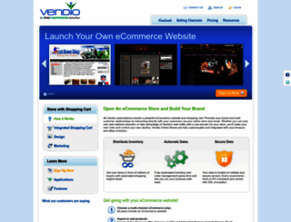 shop.vendio.com screenshot