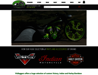 shop.vicbaggers.com screenshot