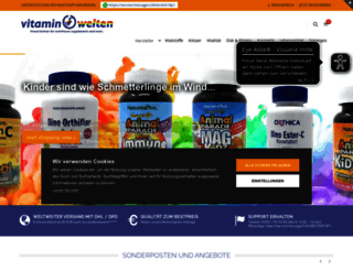 shop.vitaminwelten.de screenshot