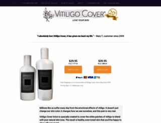 shop.vitiligocover.com screenshot
