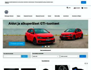 shop.volkswagen.fi screenshot