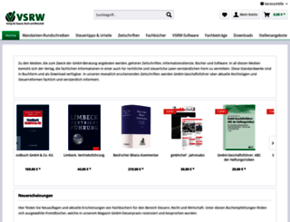 shop.vsrw.de screenshot