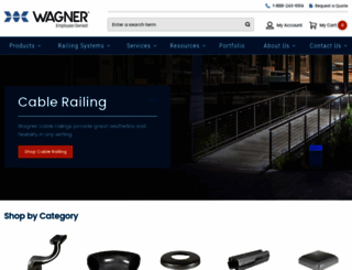 shop.wagnercompanies.com screenshot