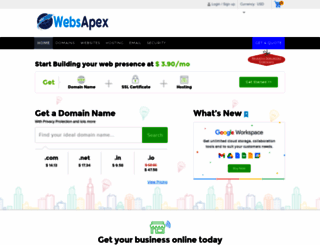 shop.websapex.com screenshot