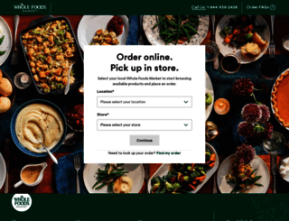 shop.wholefoodsmarket.com screenshot