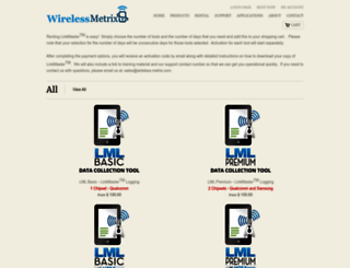 shop.wireless-metrix.com screenshot