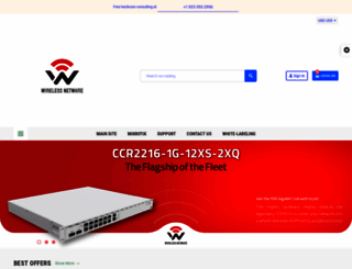 shop.wirelessnetware.ca screenshot
