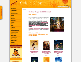 shop.yoga-vidya.de screenshot