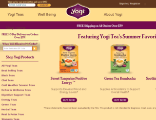 shop.yogiproducts.com screenshot